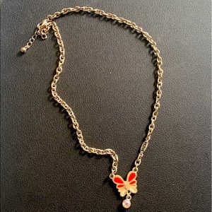 High School Musical Butterfly Necklace